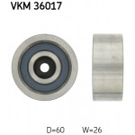 SKF Umlenk-/Führungsrolle, Keilrippenriemen